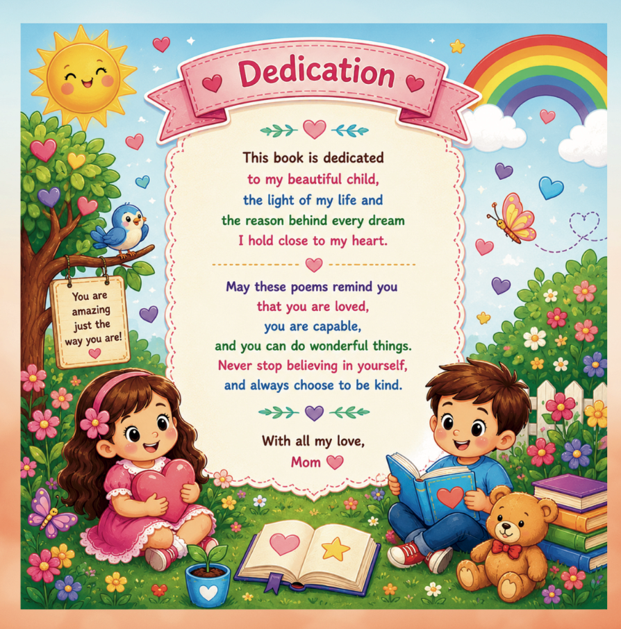 Little Poems for Little Learners | Volume 3| Children's Poetry Book