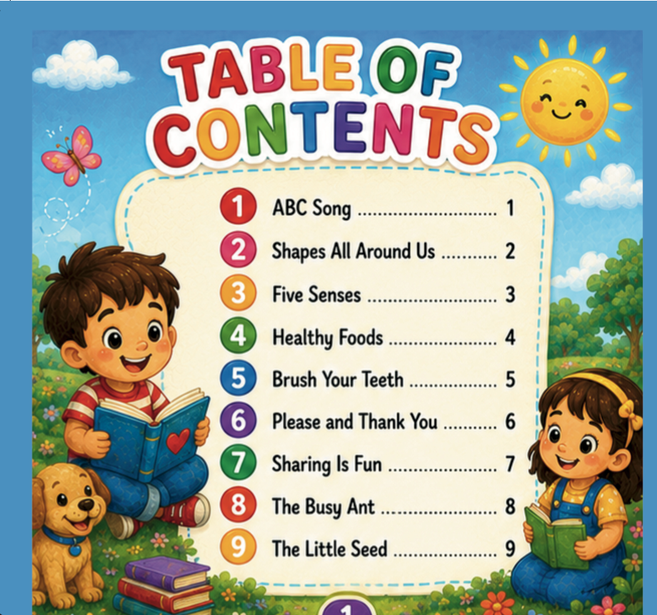 Little Poems for Little Learners | Children's Poetry Book