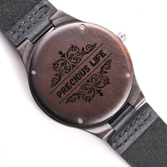 The Engraved Wooden Watch