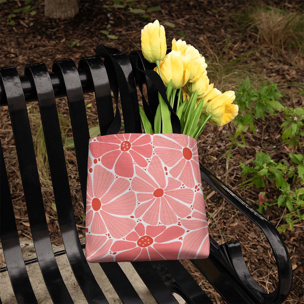 Pink flowers Classic Tote Bag