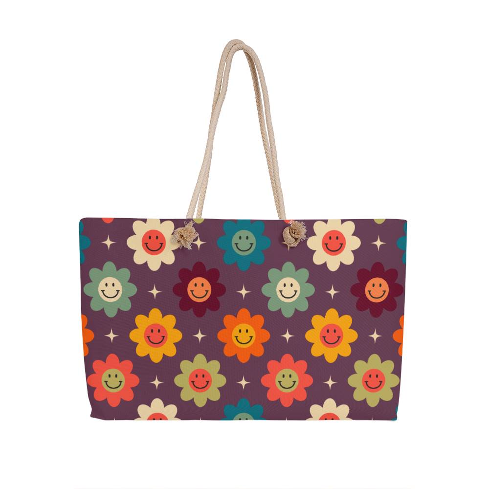 Smile Weekender Tote Bag