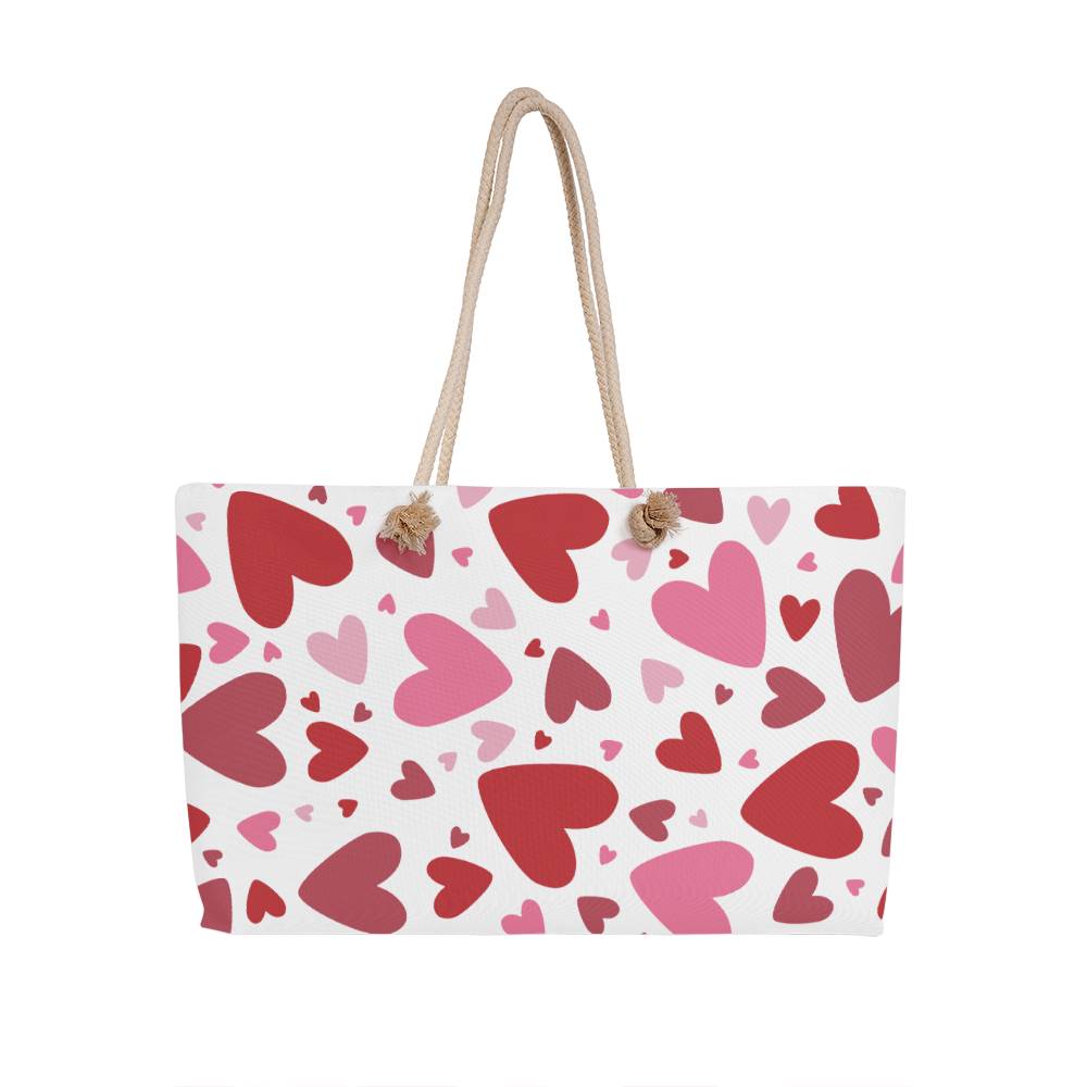 Heart Weekender Tote Bag