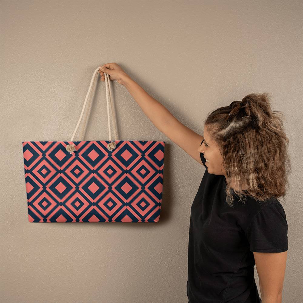 Diamond Weekender Tote Bag