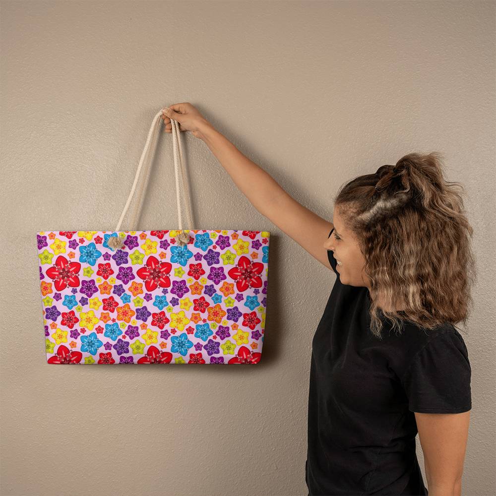 Flowers Weekender Tote Bag