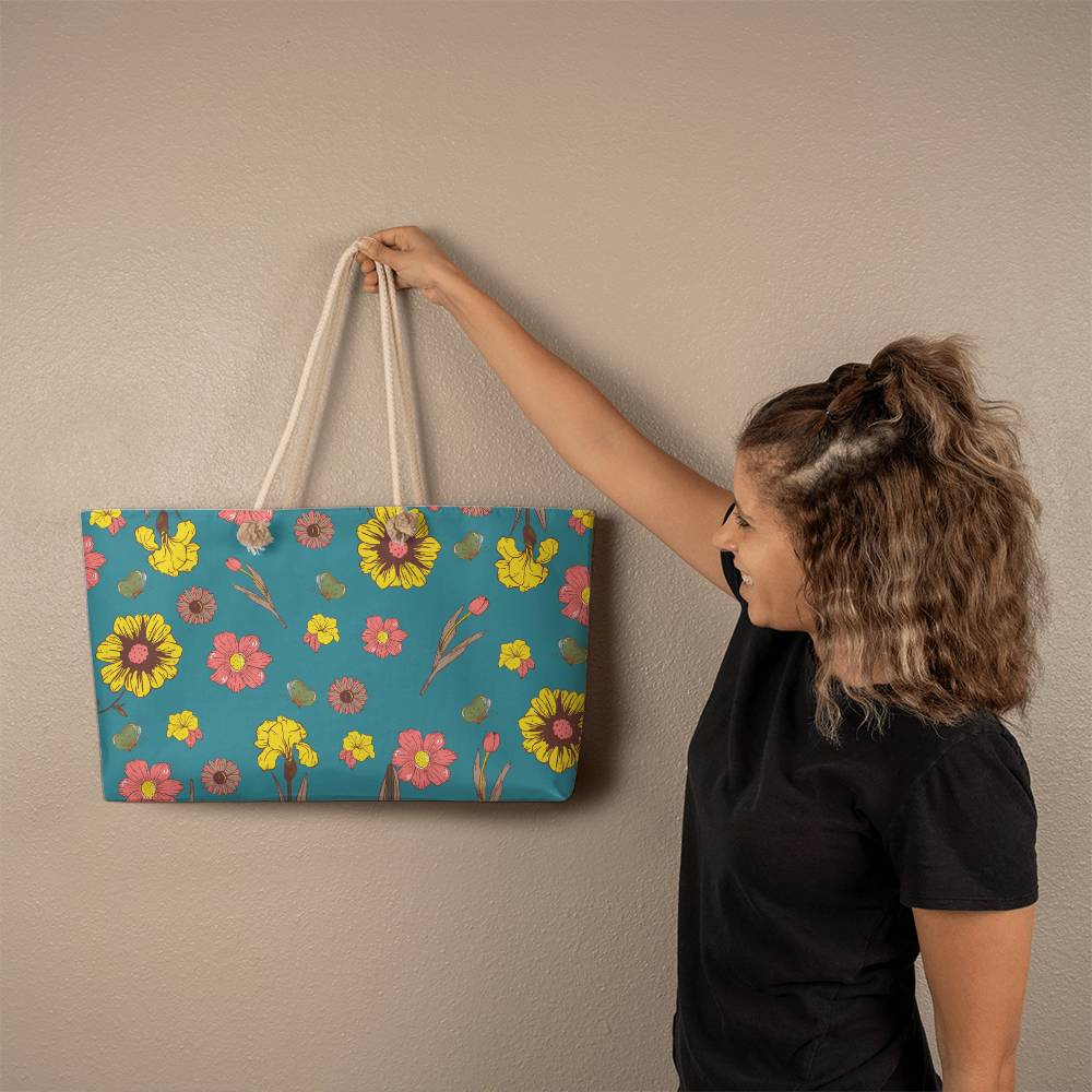 Wild flowers Weekender Tote Bag