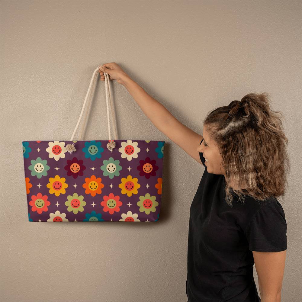 Smile Weekender Tote Bag