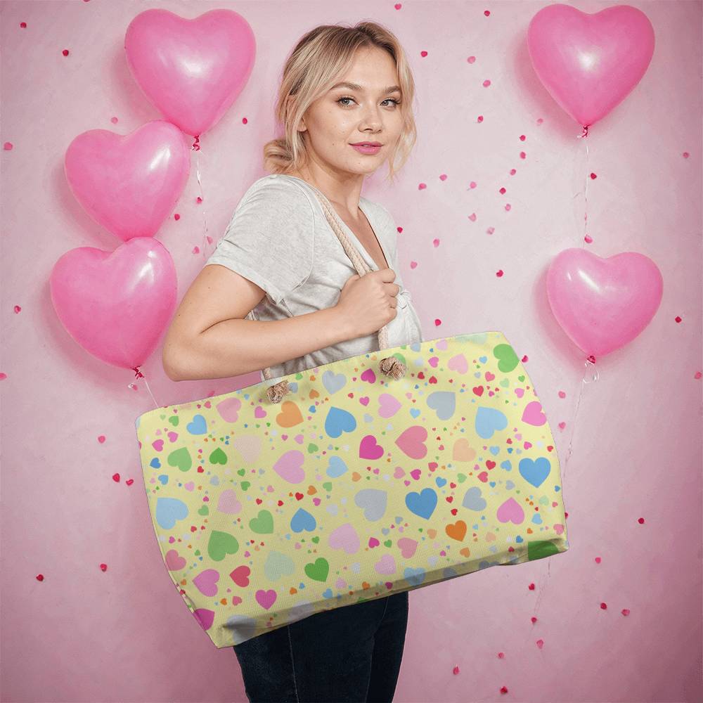 Precious hearts Weekender Tote Bag