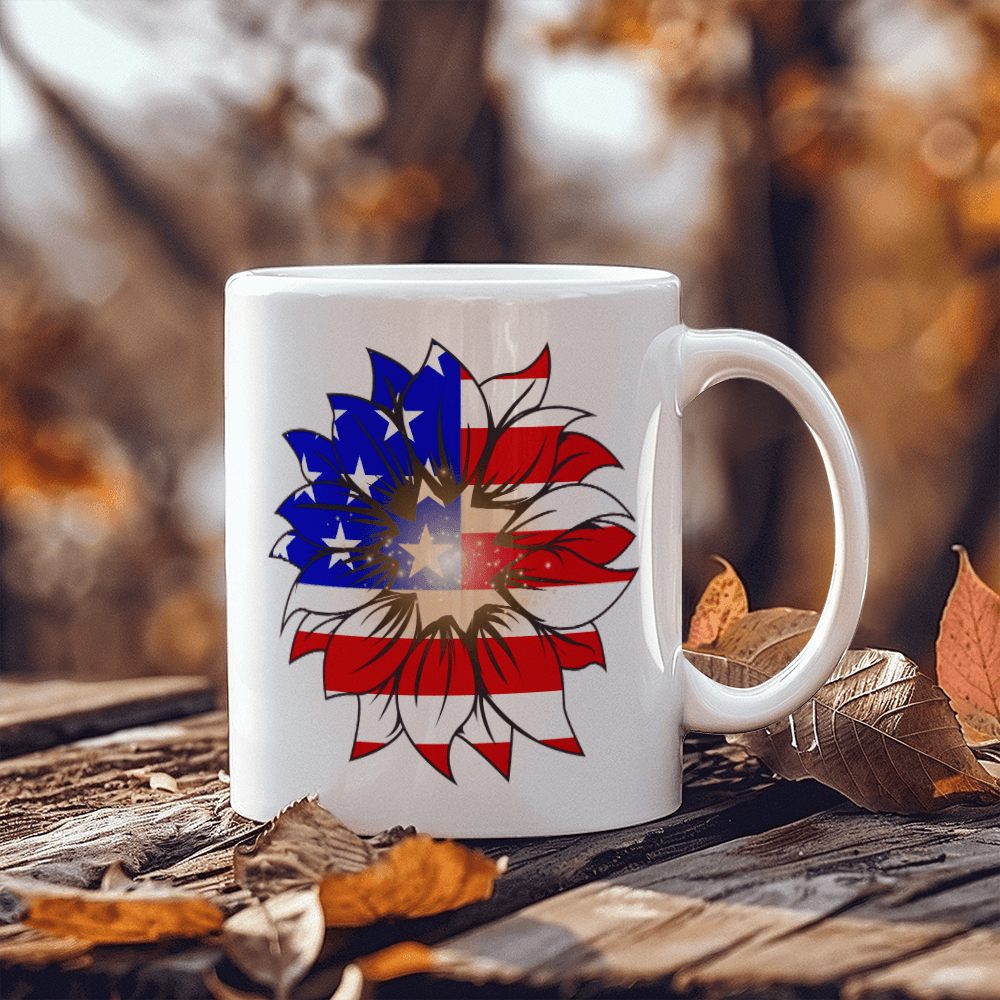 The USA - White Ceramic Mug