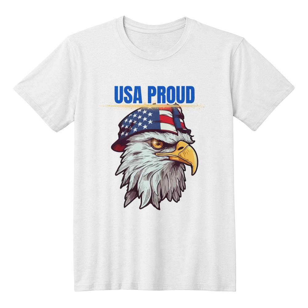 USA PROUD - Bella + Canvas 3001 Jersey Tee4