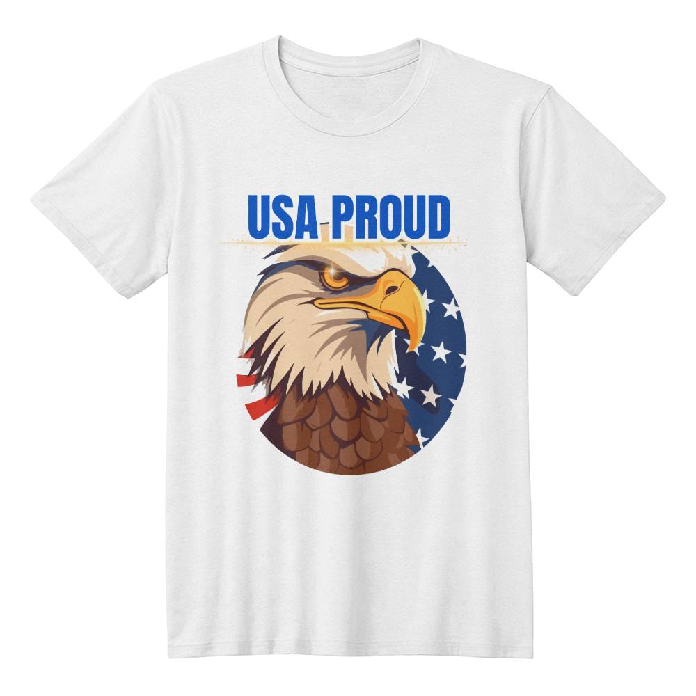 USA PROUD - Bella + Canvas 3001 Jersey Tee1