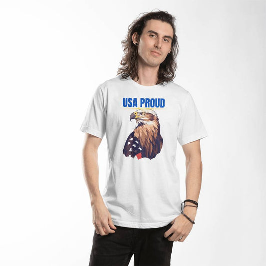 USA PROUD - Bella + Canvas 3001 Jersey Tee6