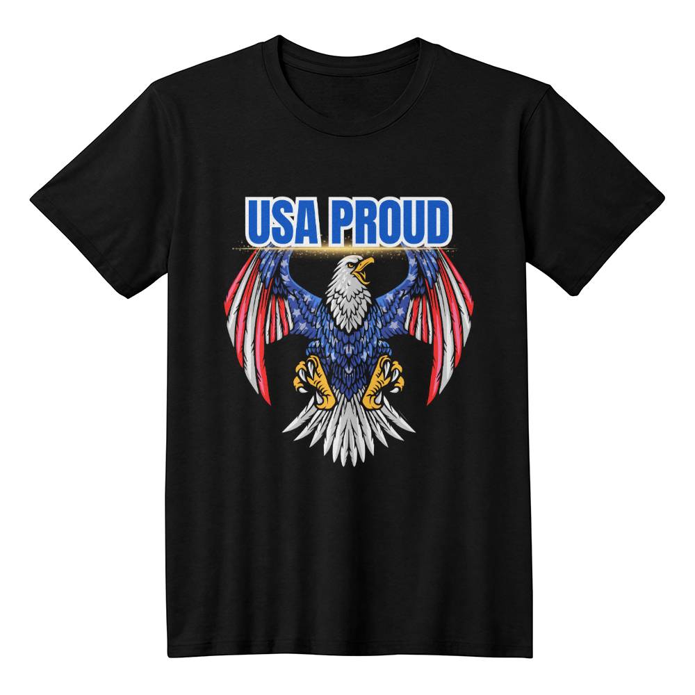 USA PROUD - Bella + Canvas 3001 Jersey Tee2