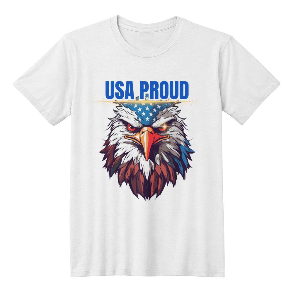 USA PROUD - Bella + Canvas 3001 Jersey Tee3