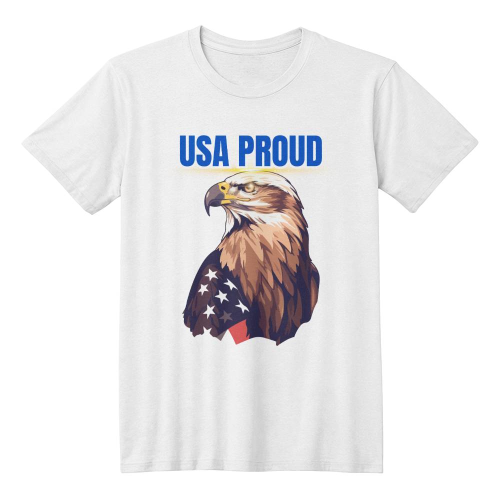 USA PROUD - Bella + Canvas 3001 Jersey Tee6