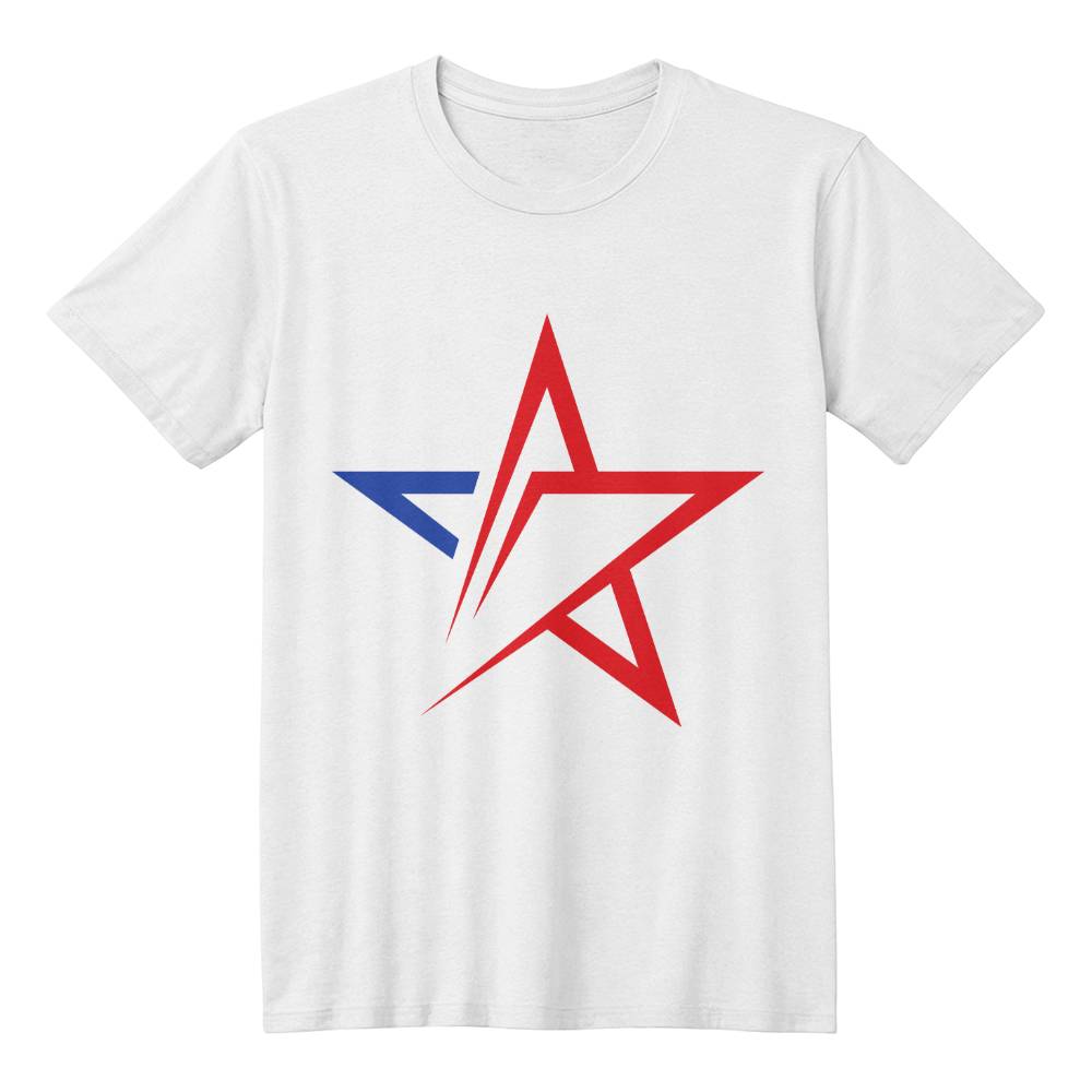 USA Proud Bella + Canvas 3001 Unisex T-Shirt Front Print 11