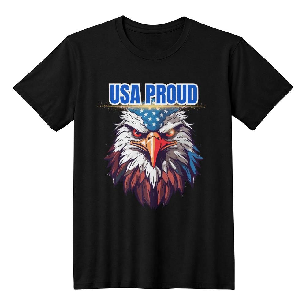 USA PROUD - Bella + Canvas 3001 Jersey Tee3