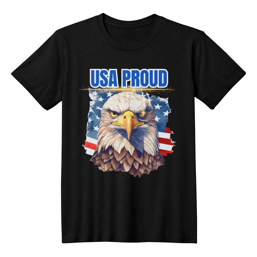 USA PROUD - Bella + Canvas 3001 Jersey Tee5