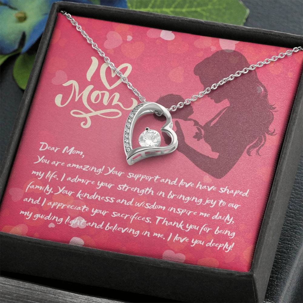 Gift for my mom-The dazzling Forever Love Necklace