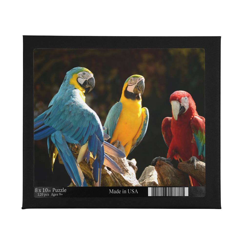 Animals Puzzle 8" x 10" (Small) Parrots