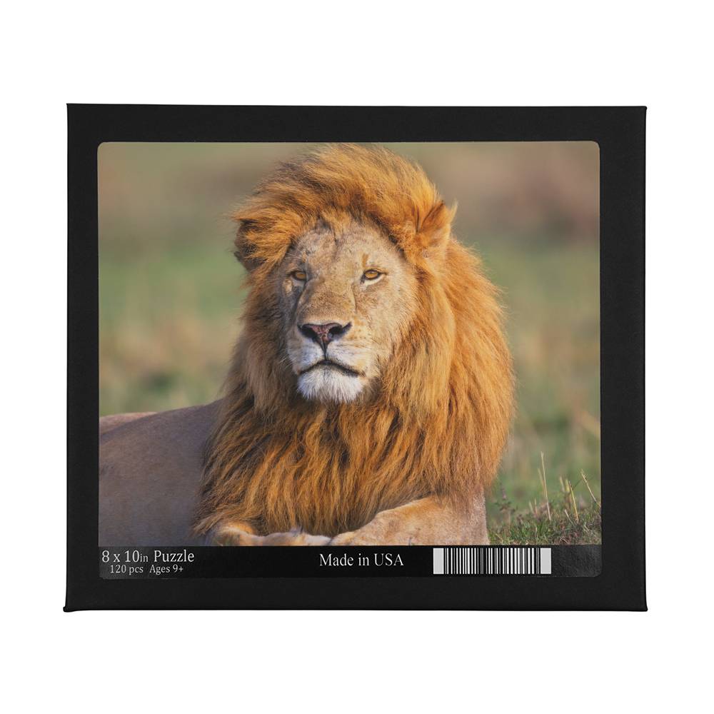 Animals Puzzle 8" x 10" (Small) Lion