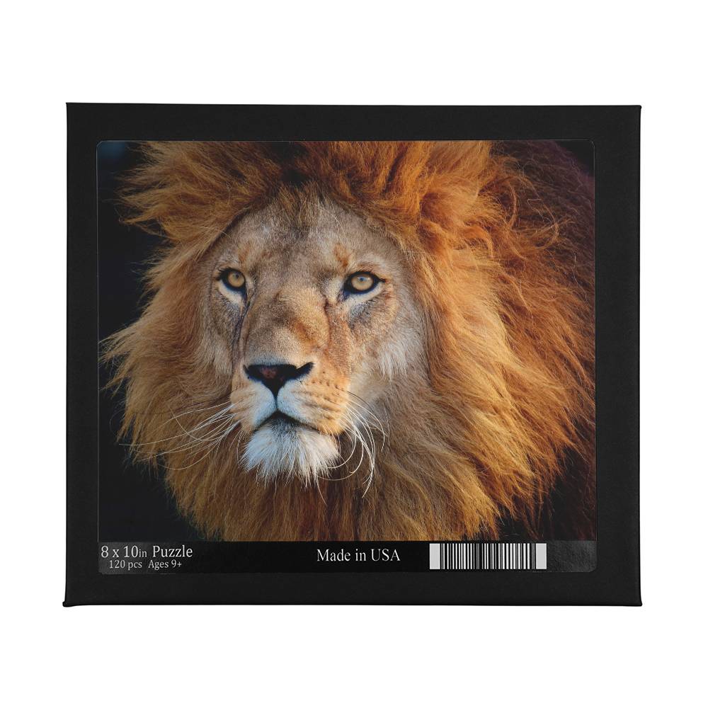 Animals Puzzle 8" x 10" (Small) Lion