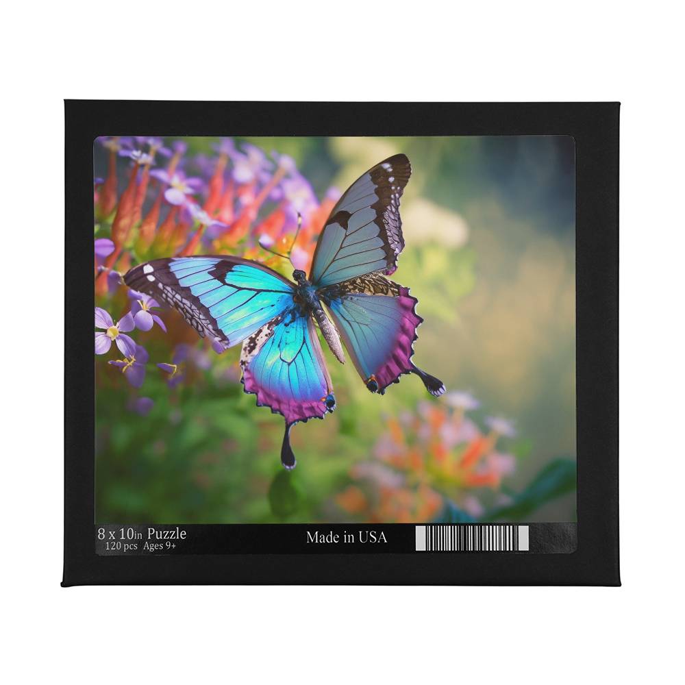 Animals Puzzle 8" x 10" (Small) Butterfly