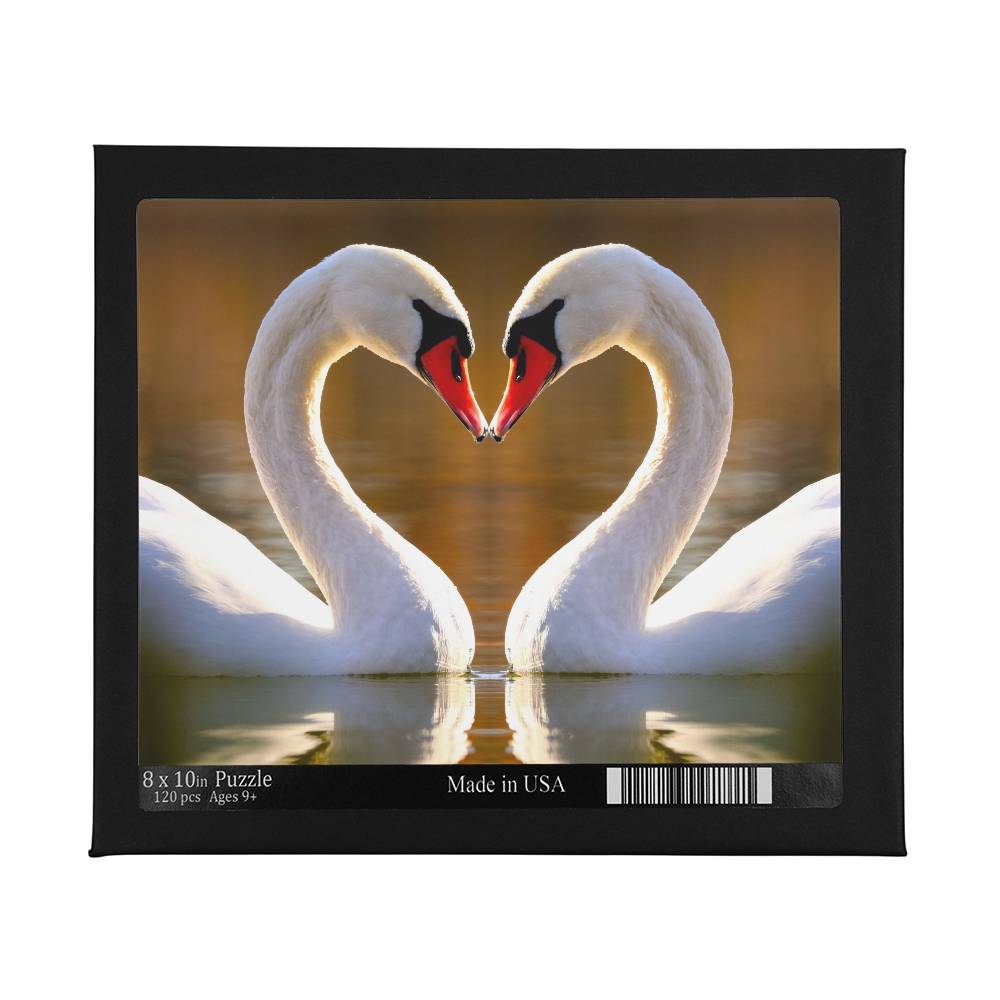 Animals Puzzle 8" x 10" (Small) Swan