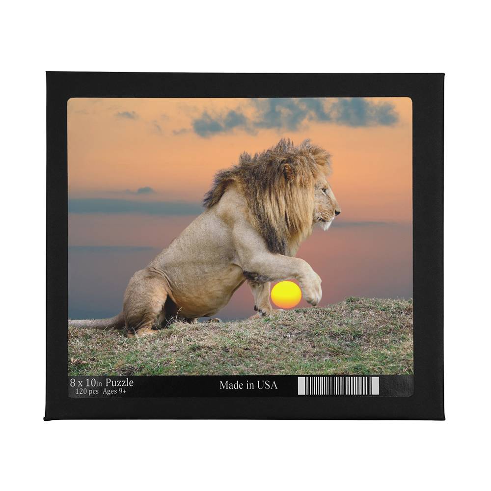 Animals Puzzle 8" x 10" (Small) Lion