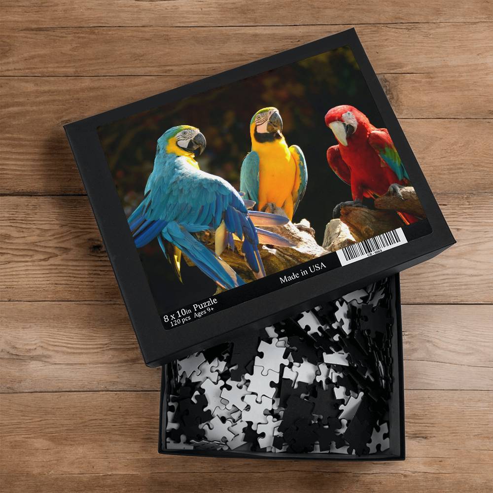 Animals Puzzle 8" x 10" (Small) Parrots