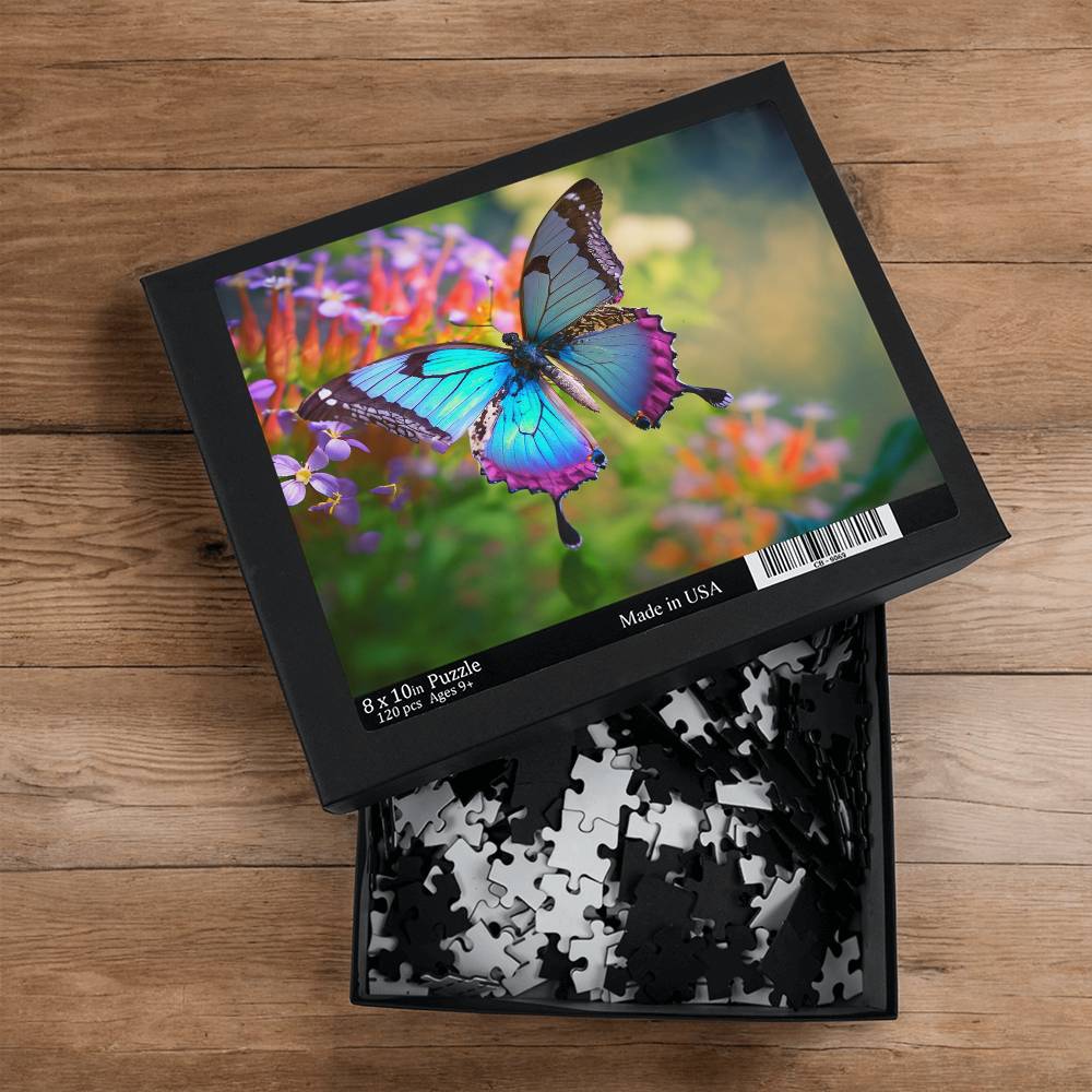 Animals Puzzle 8" x 10" (Small) Butterfly