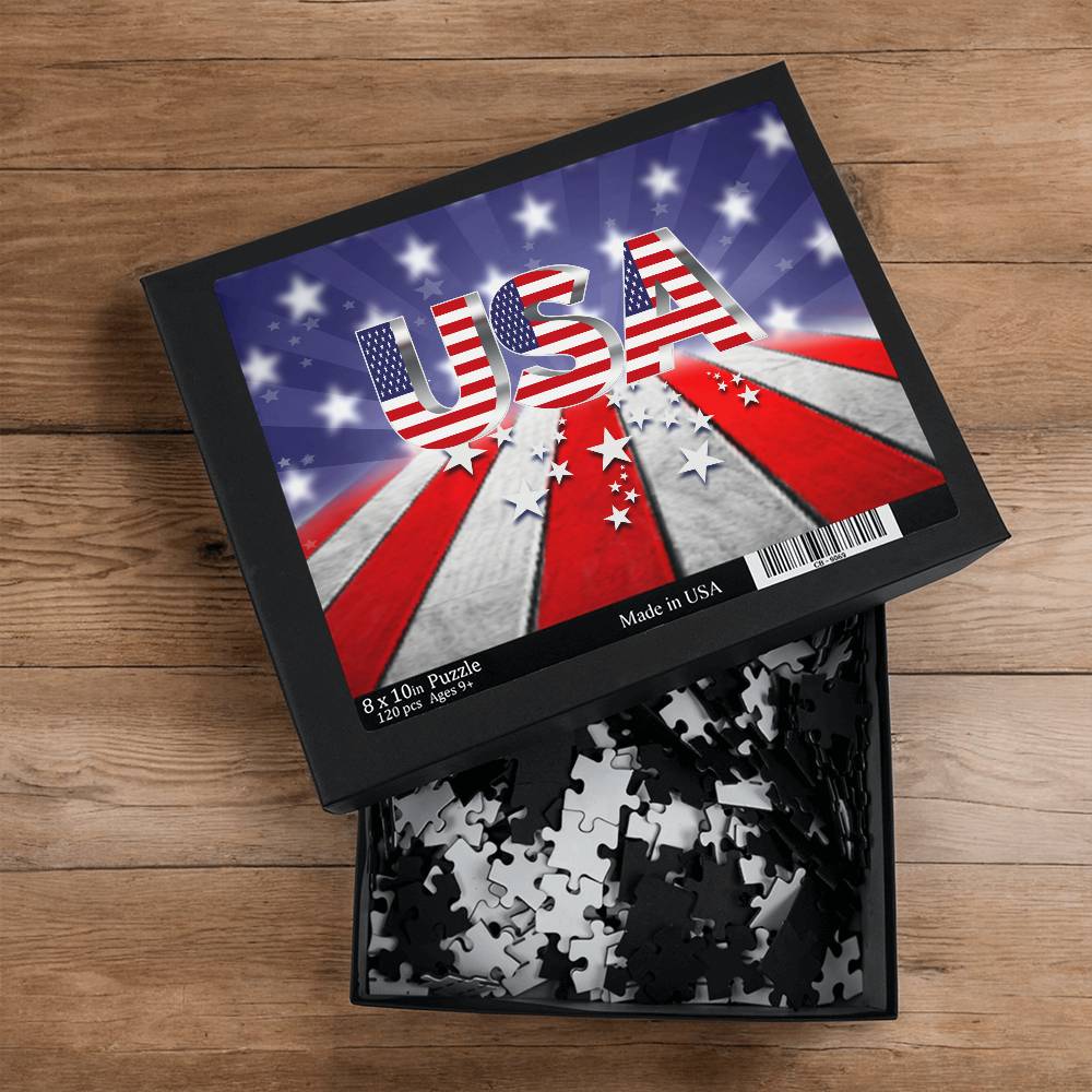 The USA - Puzzle 8" x 10" (Small) 1