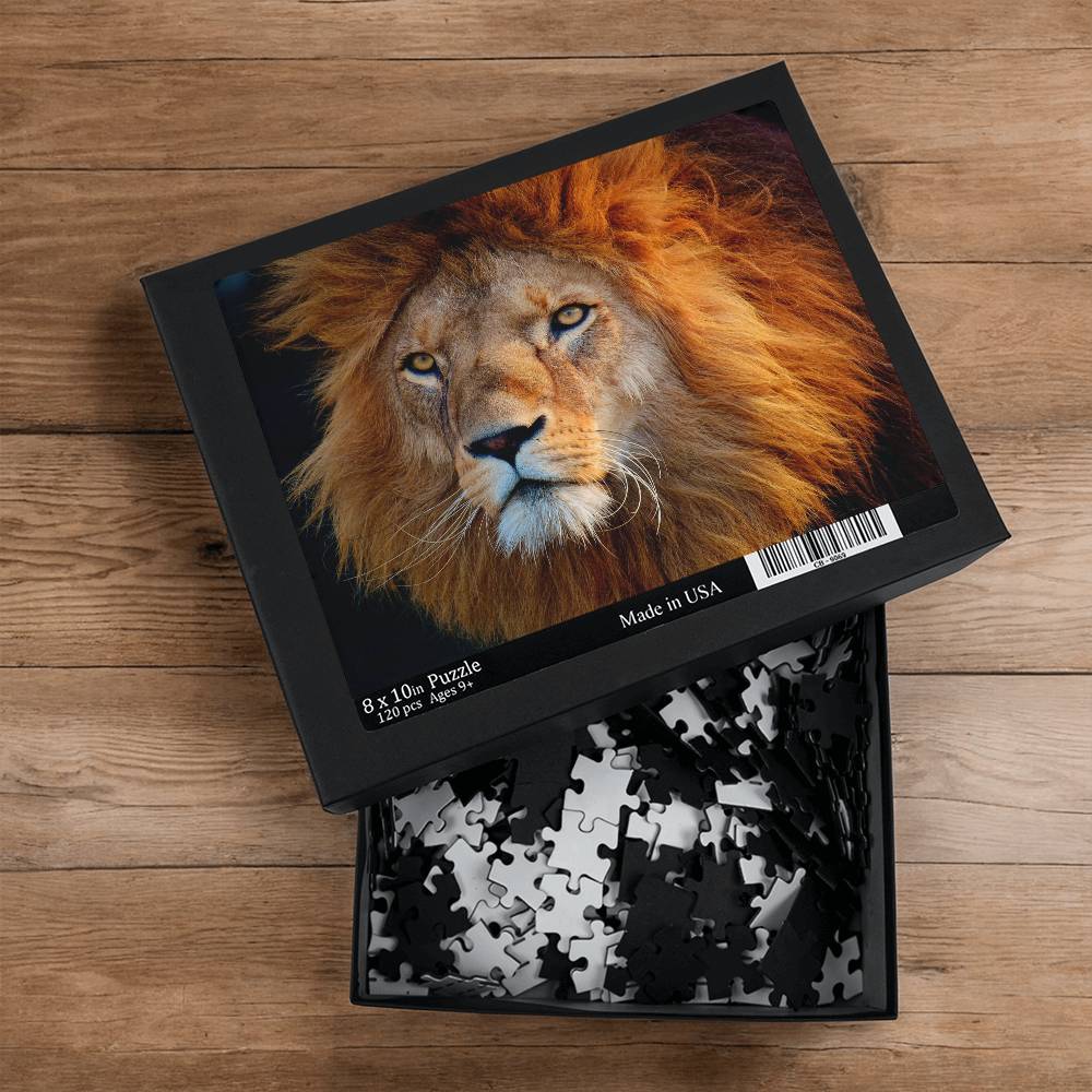 Animals Puzzle 8" x 10" (Small) Lion