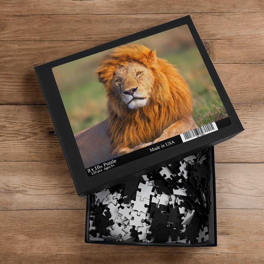 Animals Puzzle 8" x 10" (Small) Lion