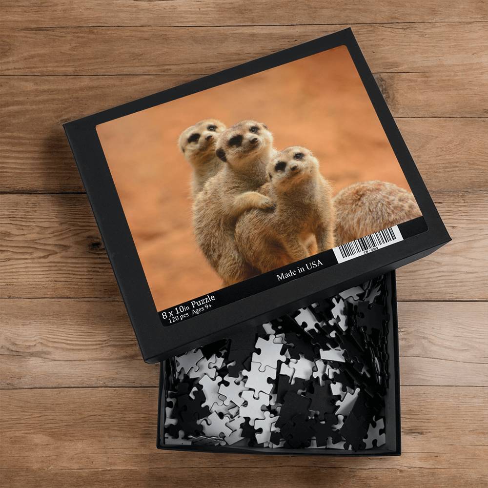 Animals Puzzle 8" x 10" (Small) Meerkat