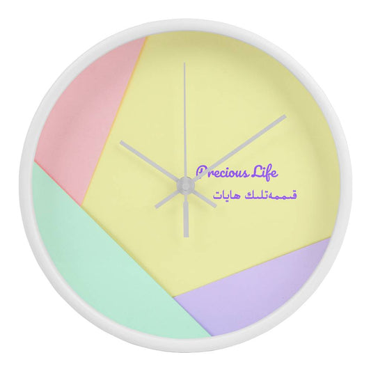 Precious life The Wood Frame 10” Clock